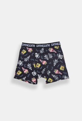 Boxer imprimé squelette Bob l'éponge homme