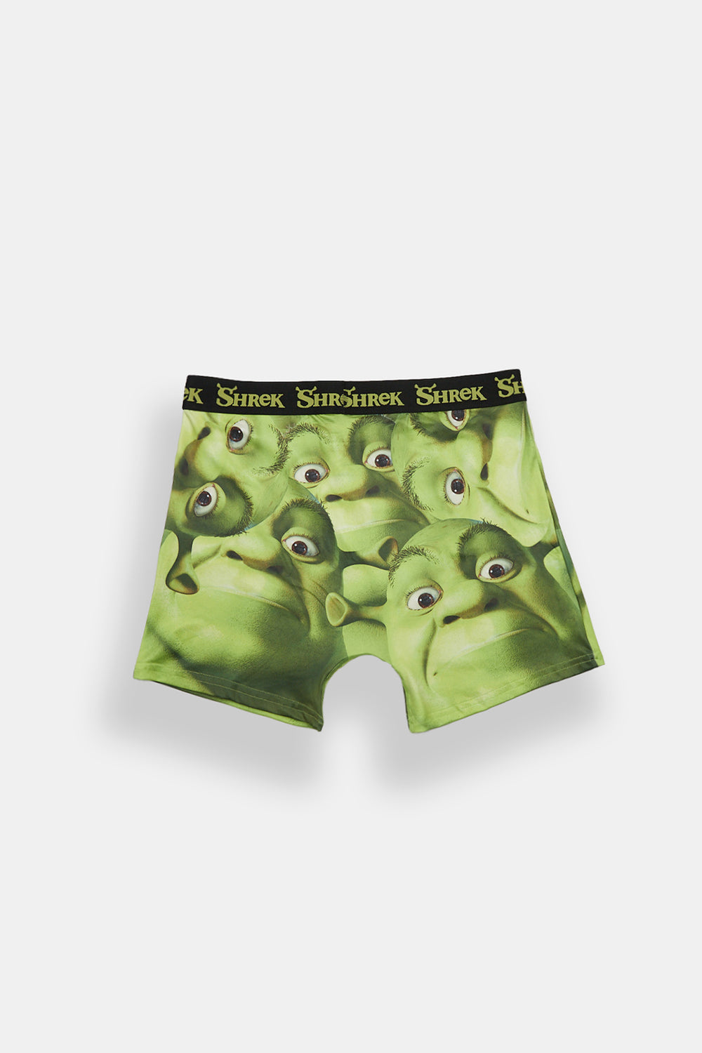 Caleçon boxeur imprimé visages de Shrek Caleçon boxeur imprimé visages de Shrek