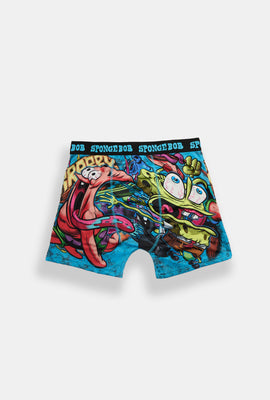 SpongeBob Neon Printed Boxer Brief