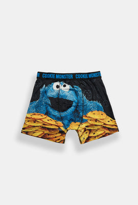 Caleçon boxeur imprimé Cookie Monster