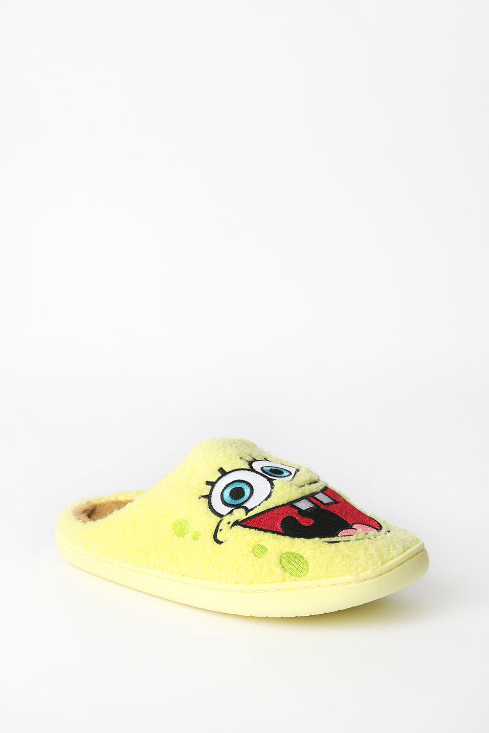 Mens SpongeBob Plush Slippers Mens SpongeBob Plush Slippers