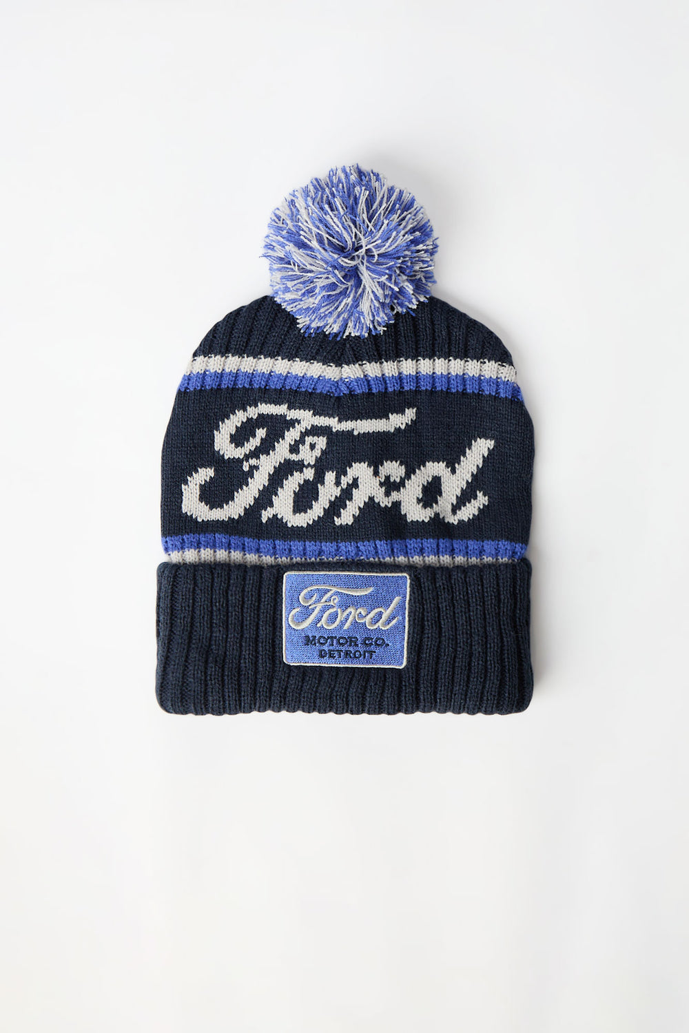 Ford Logo Pom-Pom Beanie Ford Logo Pom-Pom Beanie