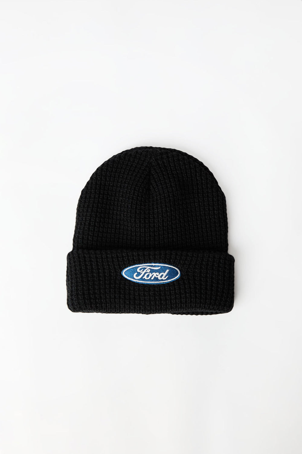 Tuque en tricot gaufré logo Ford Tuque en tricot gaufré logo Ford
