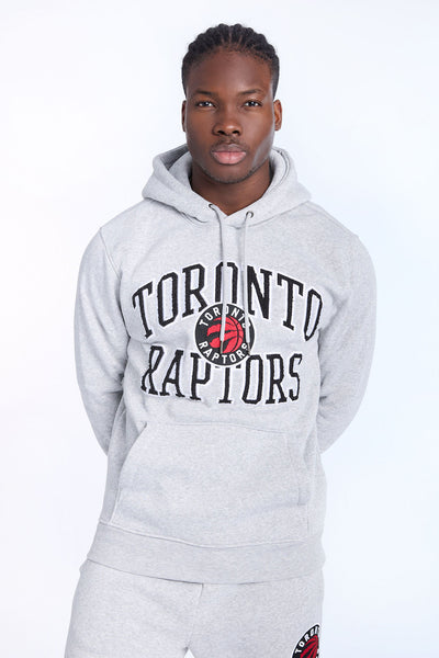 Haut à capuchon gris chiné Toronto Raptors homme – Amnesia