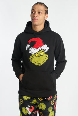 Haut à capuchon The Grinch en chenille homme