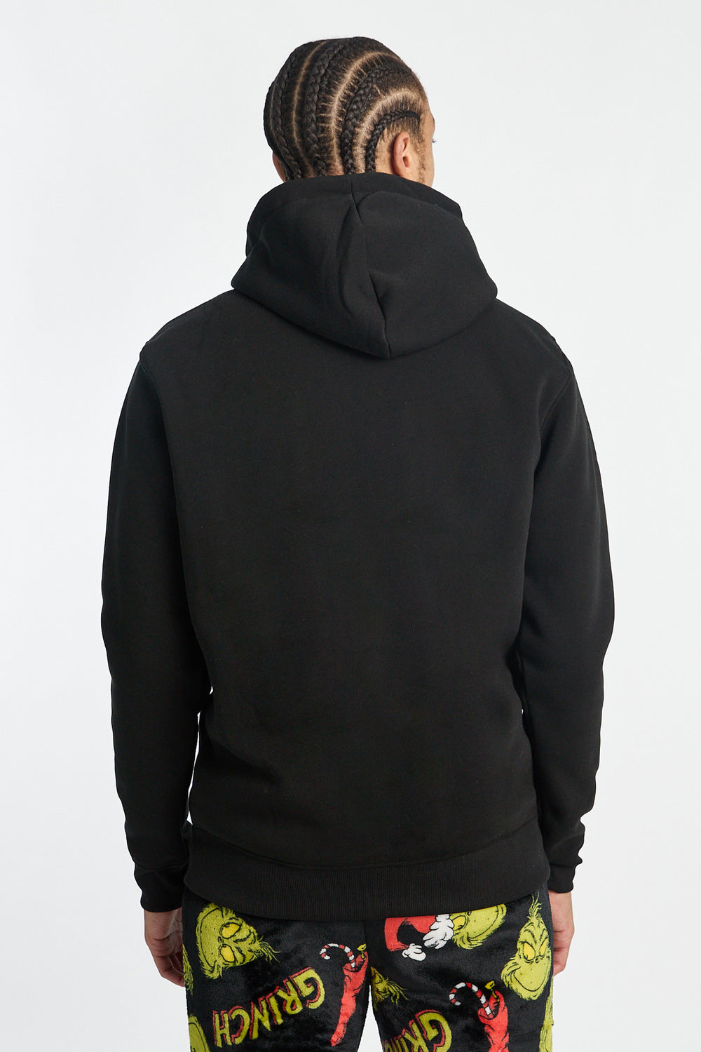 Haut à capuchon The Grinch en chenille homme Haut à capuchon The Grinch en chenille homme