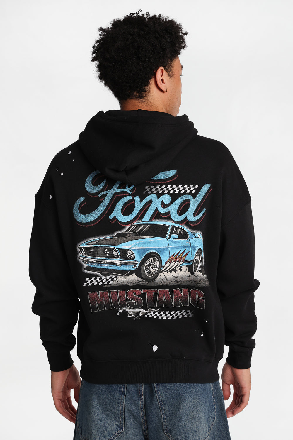 Haut à capuchon imprimé Ford Mustang Haut à capuchon imprimé Ford Mustang