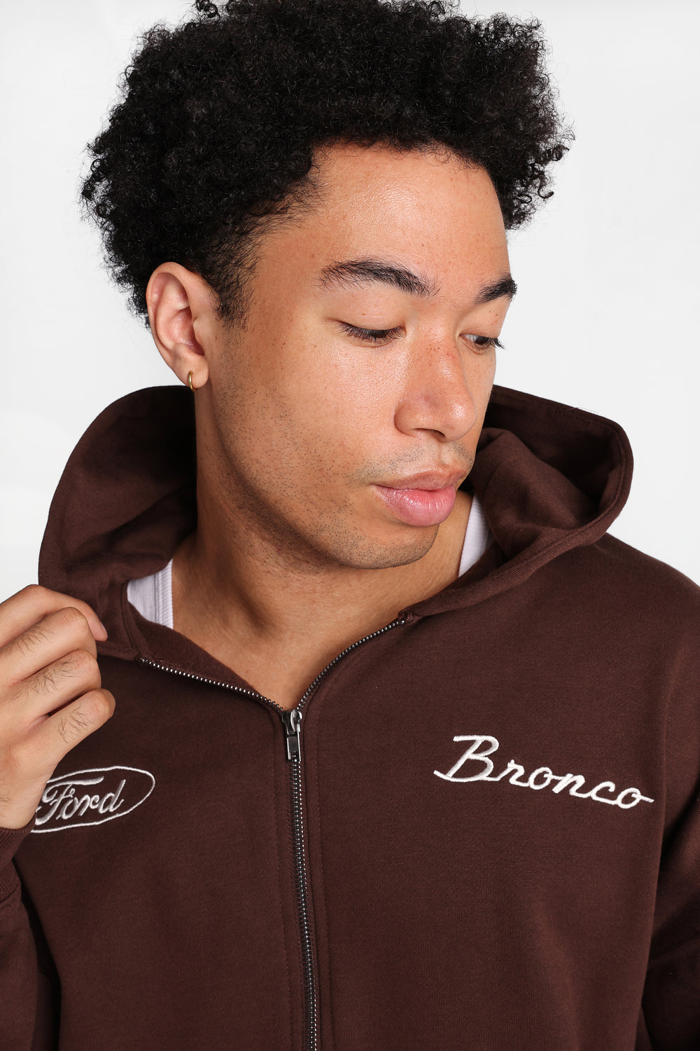 Ford Bronco Graphic Zip-Up Hoodie Ford Bronco Graphic Zip-Up Hoodie