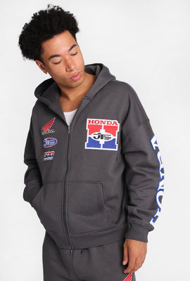 Honda Racing Graphic Zip-Up Hoodie