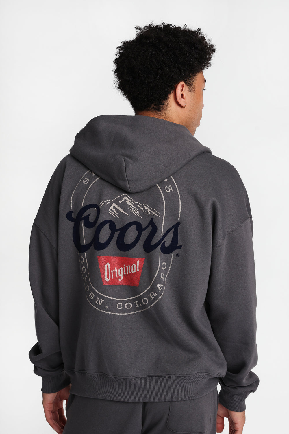 Coors Original Graphic Zip-Up Hoodie Coors Original Graphic Zip-Up Hoodie