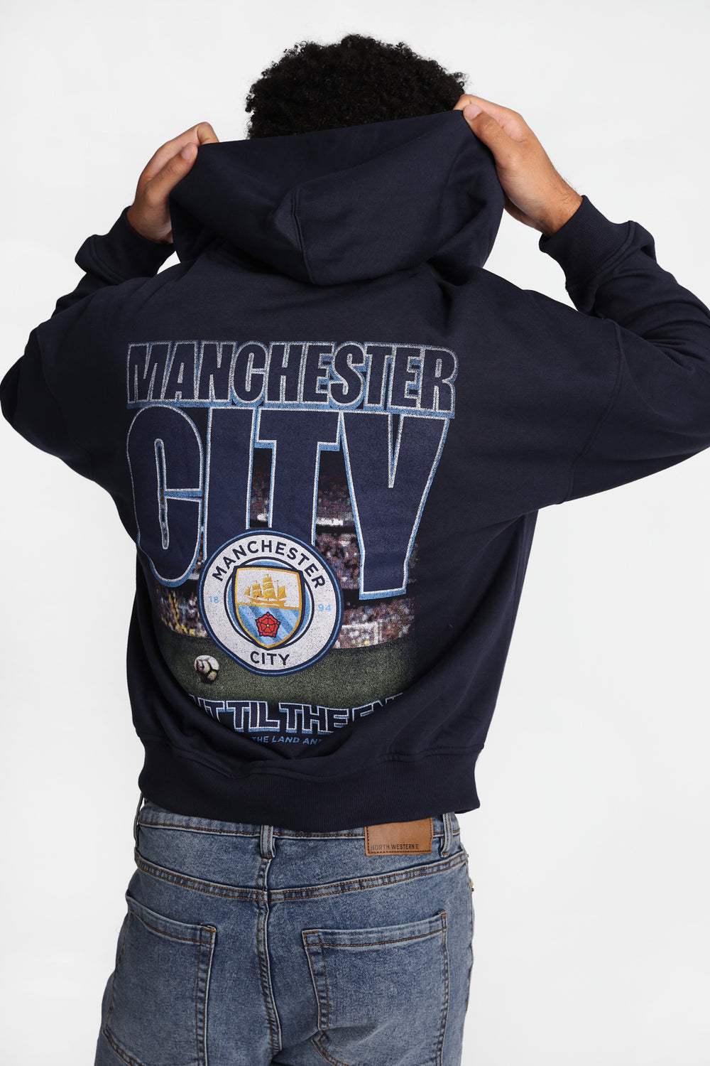 Manchester City Graphic Zip-Up Hoodie Manchester City Graphic Zip-Up Hoodie