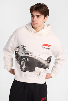 Haut à capuchon imprimé Formula 1