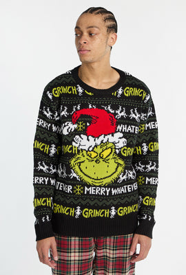 Chandail à motif des Fêtes Le Grinch homme