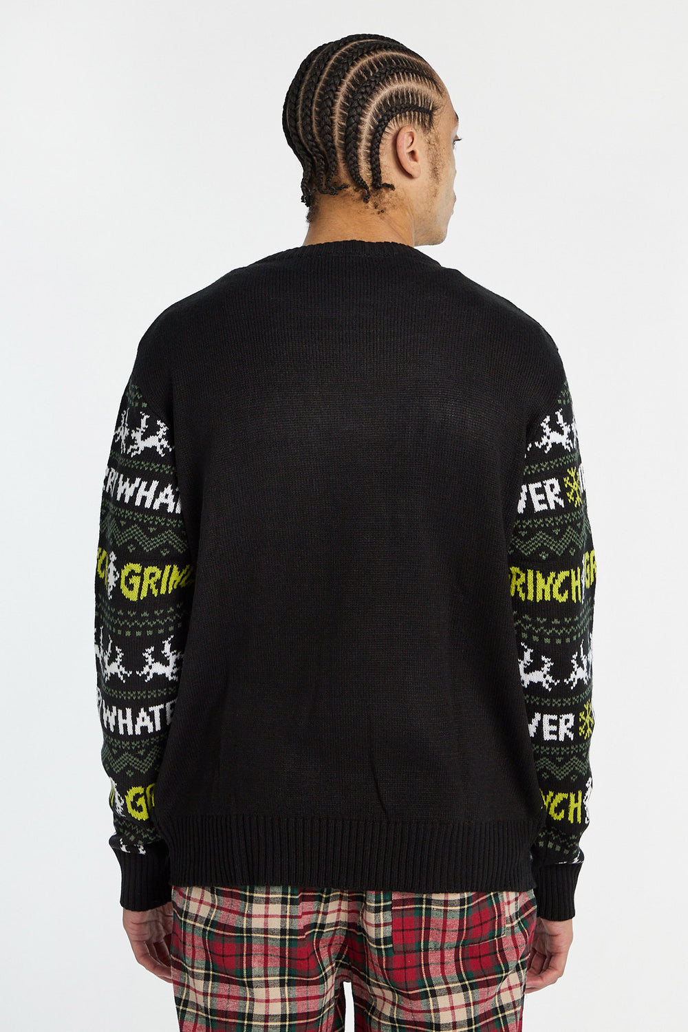 Chandail à motif des Fêtes Le Grinch homme Chandail à motif des Fêtes Le Grinch homme