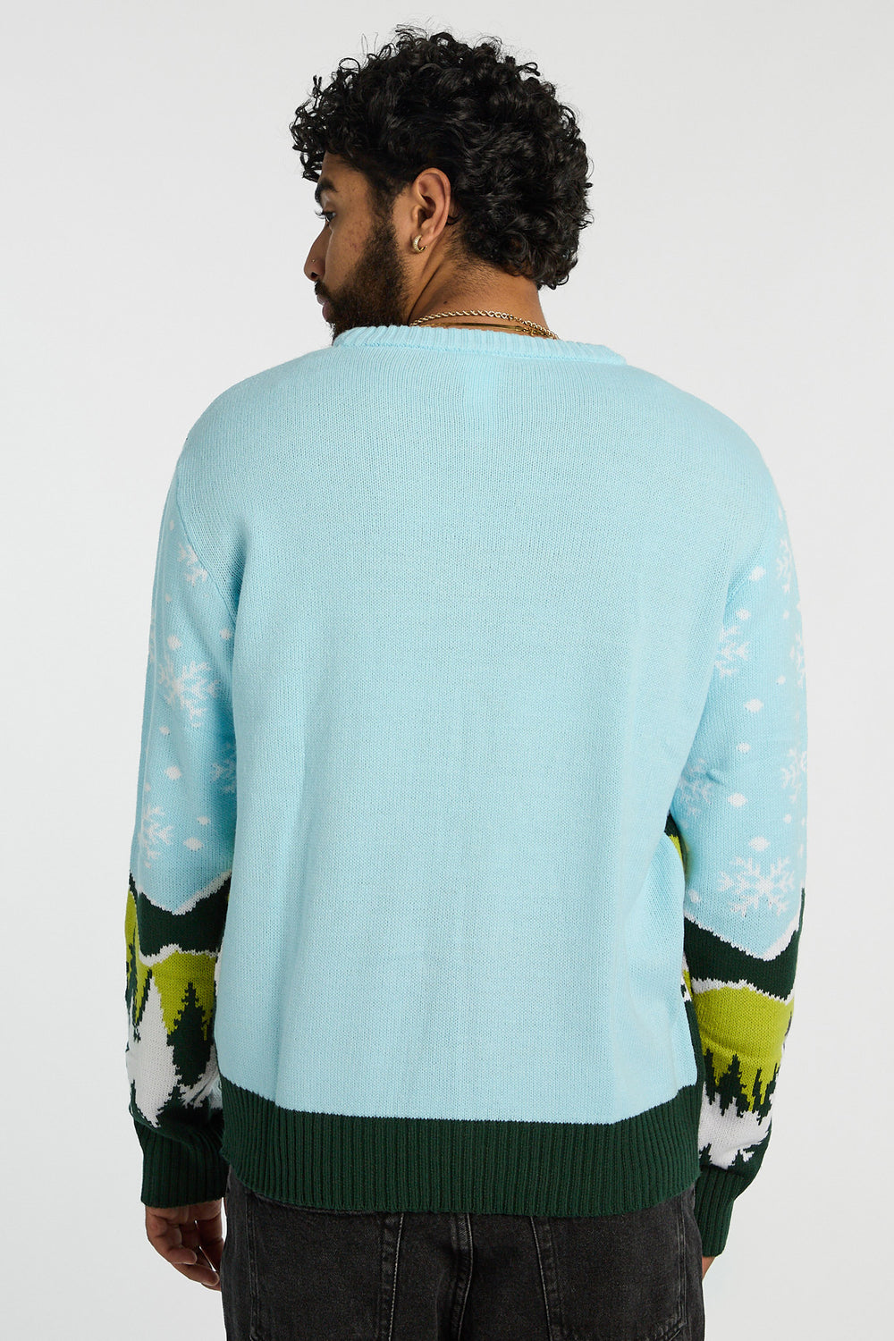 Mens The Grinch Holiday Graphic Sweater Mens The Grinch Holiday Graphic Sweater