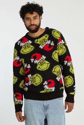 Chandail à motif des Fêtes Le Grinch homme
