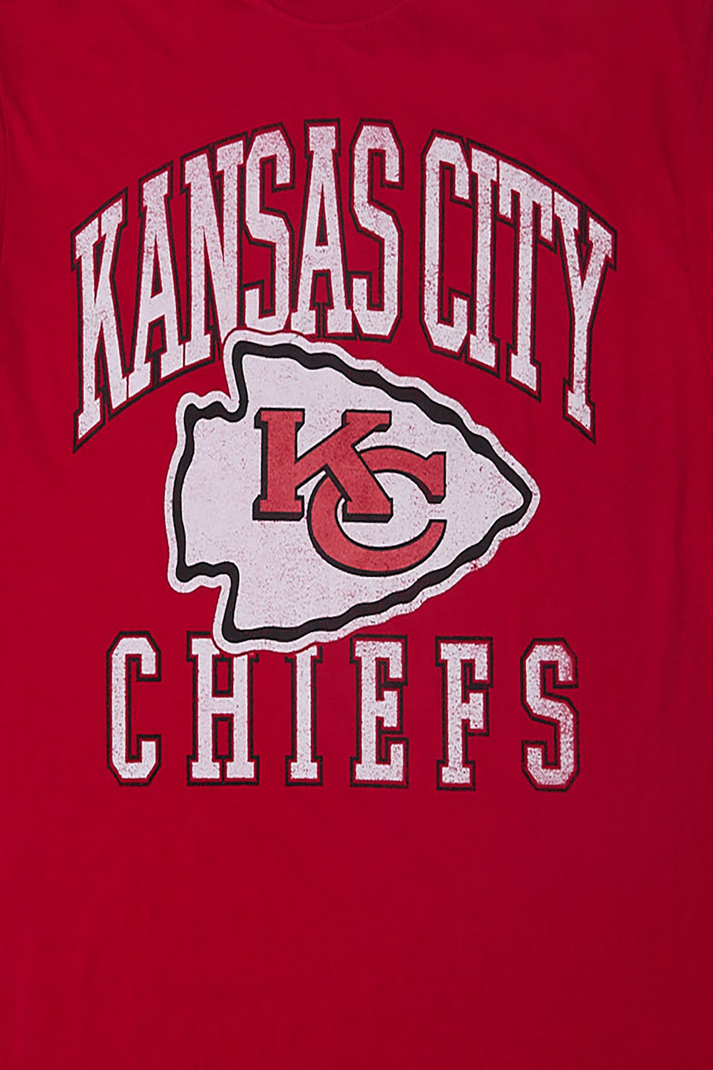 Mens Kansas City Chief Oversized T-Shirt Mens Kansas City Chief Oversized T-Shirt
