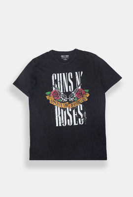 Mens Guns N' Roses Stonewash T-Shirt