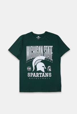 T-shirt imprimé Michigan State Spartans homme