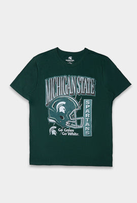 T-shirt imprimé Michigan State Spartans homme