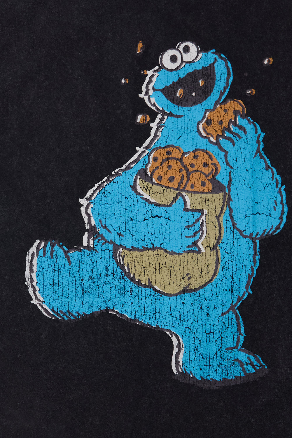 T-shirt imprimé Cookie Monster homme T-shirt imprimé Cookie Monster homme