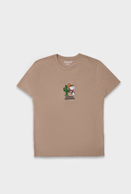T-shirt imprimé cowboy Snoopy homme