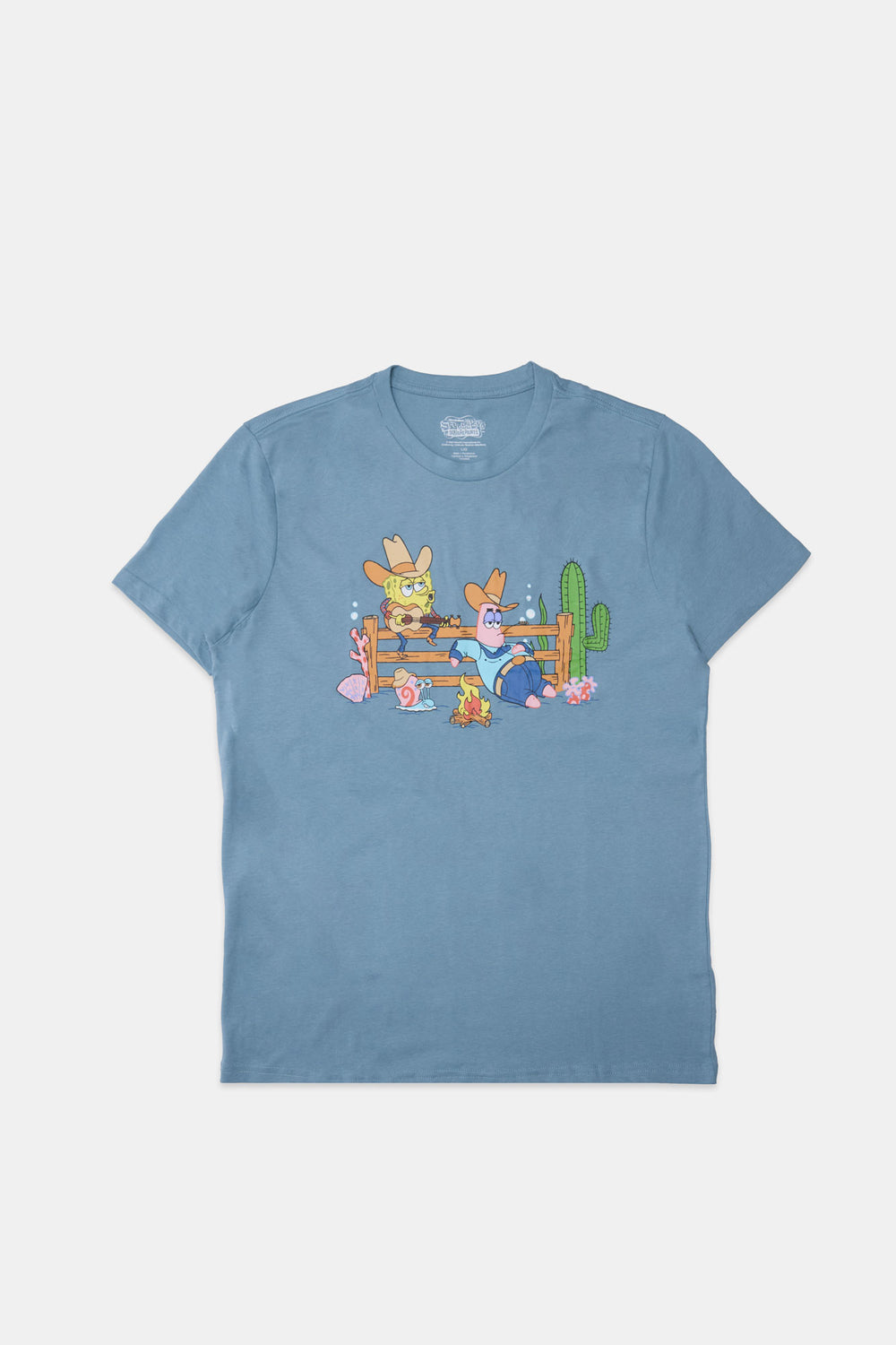 T-shirt imprimé cowboy SpongeBob homme T-shirt imprimé cowboy SpongeBob homme