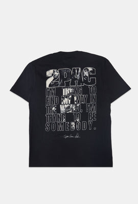 T-shirt imprimé 2Pac Trying To Be Somebody homme