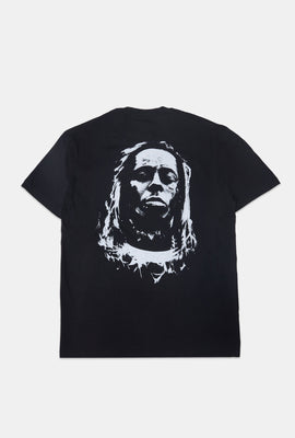 T-shirt imprimé Lil Wayne homme
