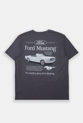 T-shirt imprimé Ford Mustang homme