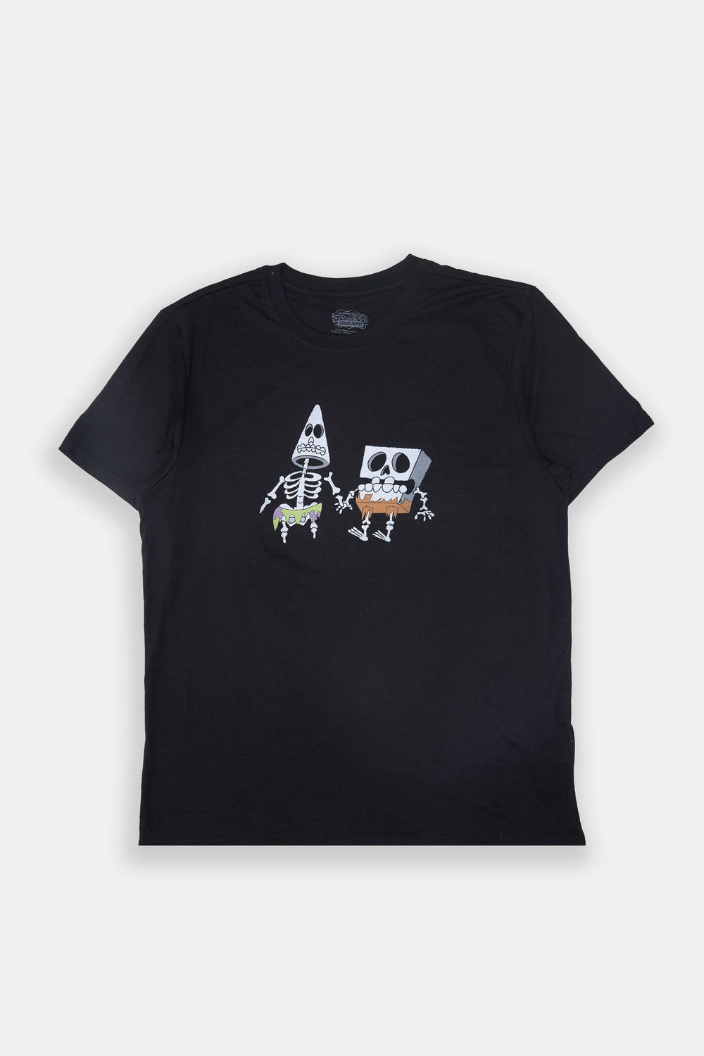 T-shirt imprimé Bob l'éponge et Patrick squelettes homme T-shirt imprimé Bob l'éponge et Patrick squelettes homme