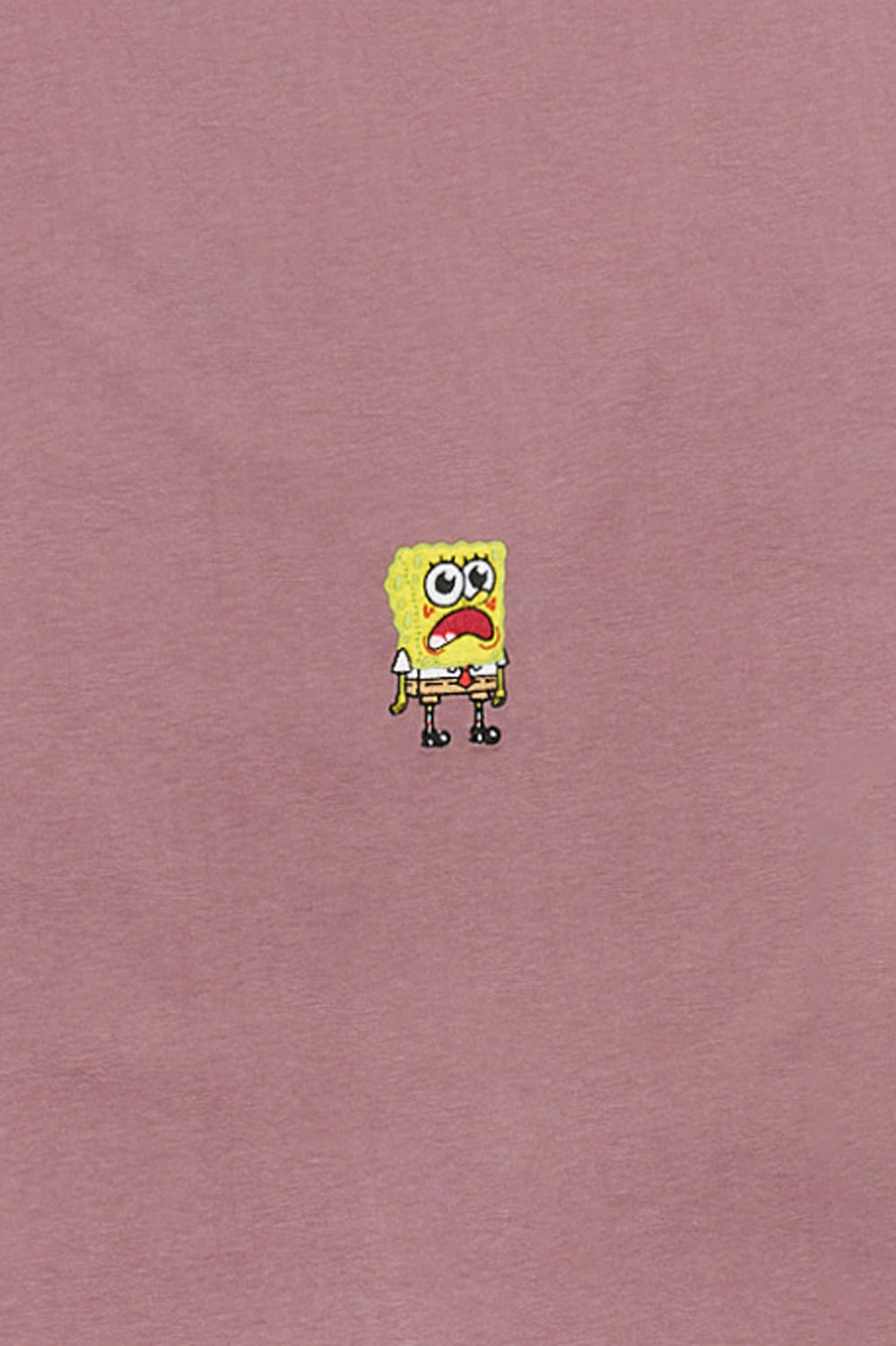 T-shirt surdimensionné Bob l'éponge brodé T-shirt surdimensionné Bob l'éponge brodé