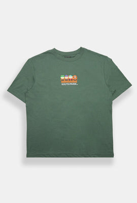 South Park Couch Embroidered Graphic Oversized Tee