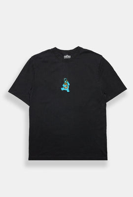 Cookie Monster Embroidered Oversized Tee
