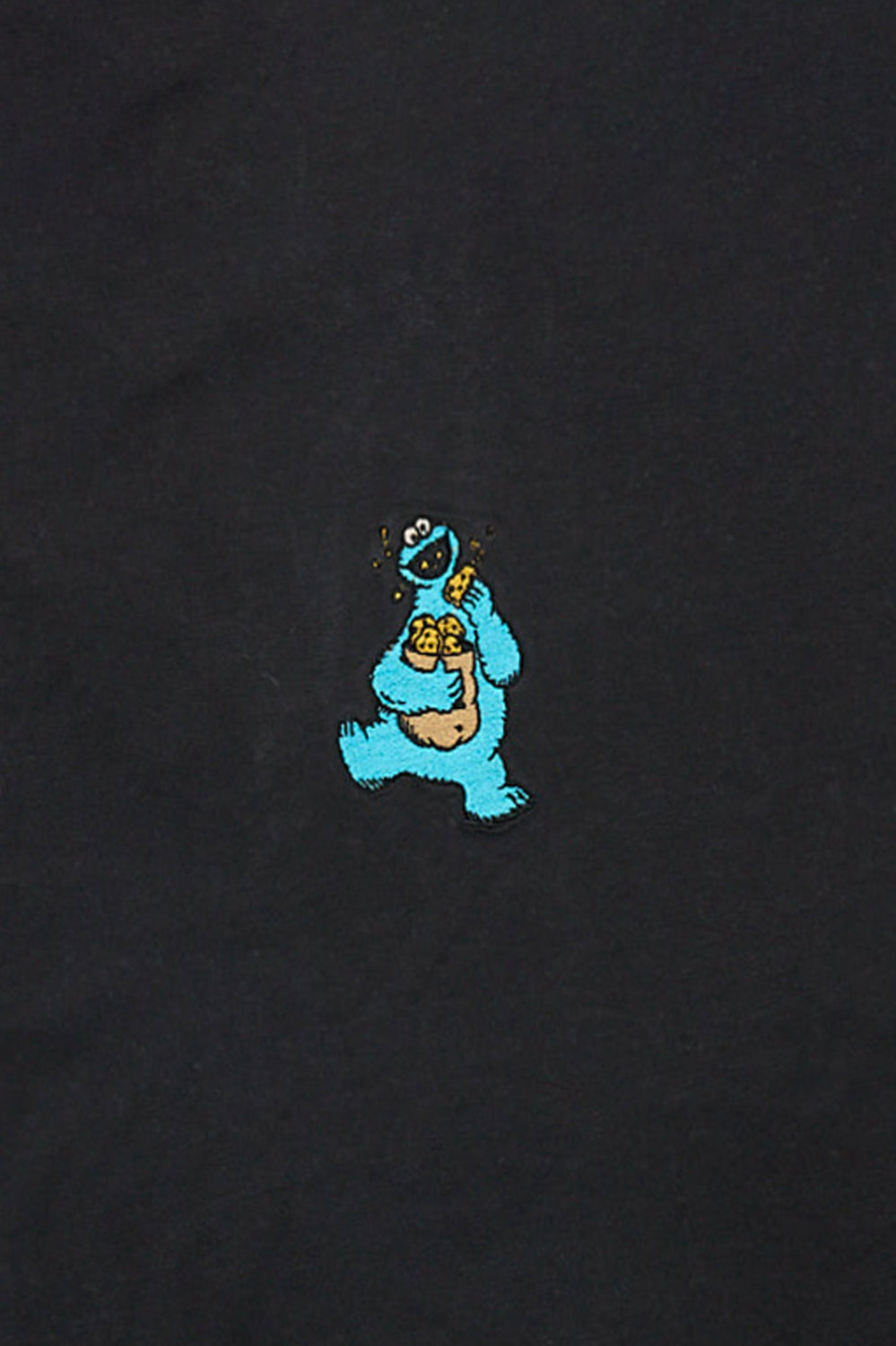 Cookie Monster Embroidered Oversized Tee Cookie Monster Embroidered Oversized Tee