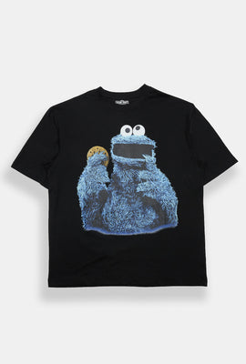 T-shirt surdimensionné imprimé Cookie Monster