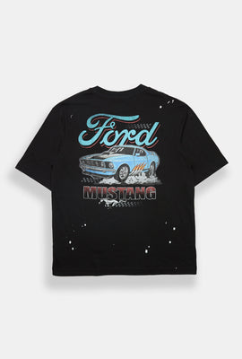 T-shirt surdimensionné imprimé Ford Mustang