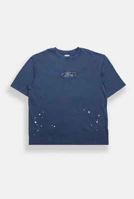 Ford Logo Splatter Oversized Tee