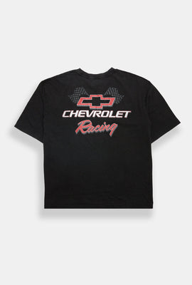 T-shirt surdimensionné imprimé Chevrolet Racing