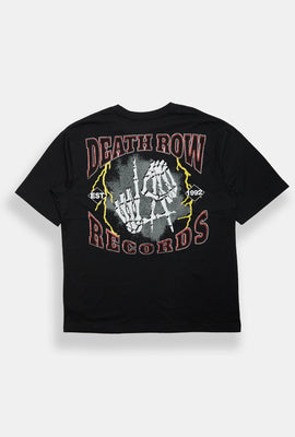 T-shirt surdimensionné imprimé Death Row Records