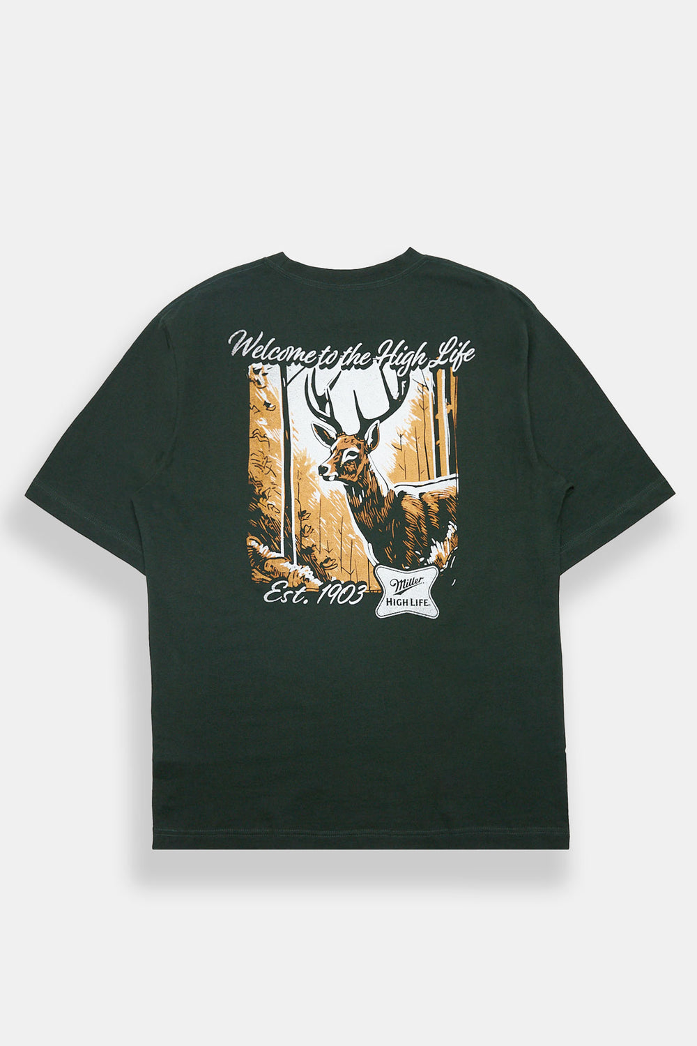 T-shirt surdimensionné imprimé cerf Miller T-shirt surdimensionné imprimé cerf Miller