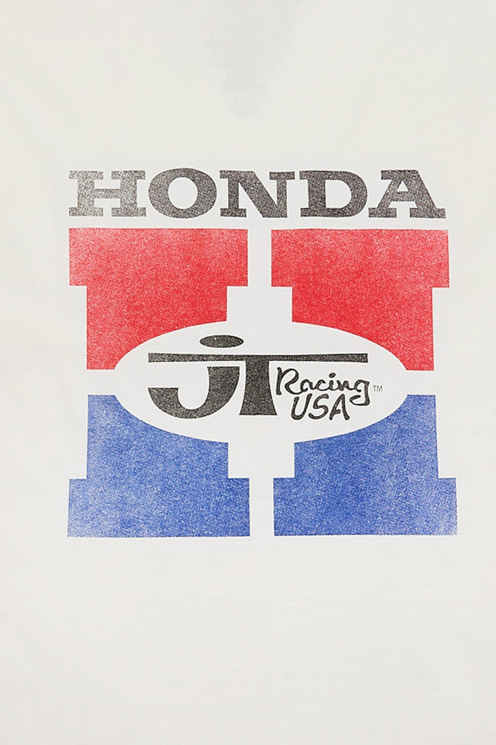 T-shirt surdimensionné imprimé Honda JT Racing T-shirt surdimensionné imprimé Honda JT Racing