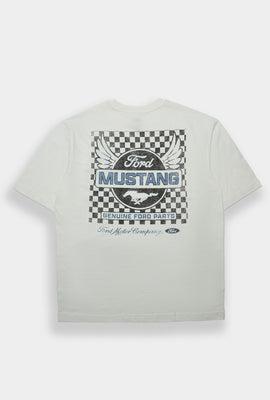 T-shirt surdimensionné imprimé Ford Mustang