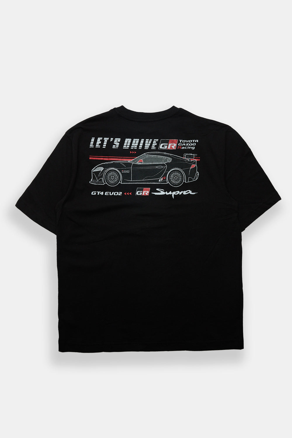 T-shirt surdimensionné imprimé Toyota GR Supra T-shirt surdimensionné imprimé Toyota GR Supra