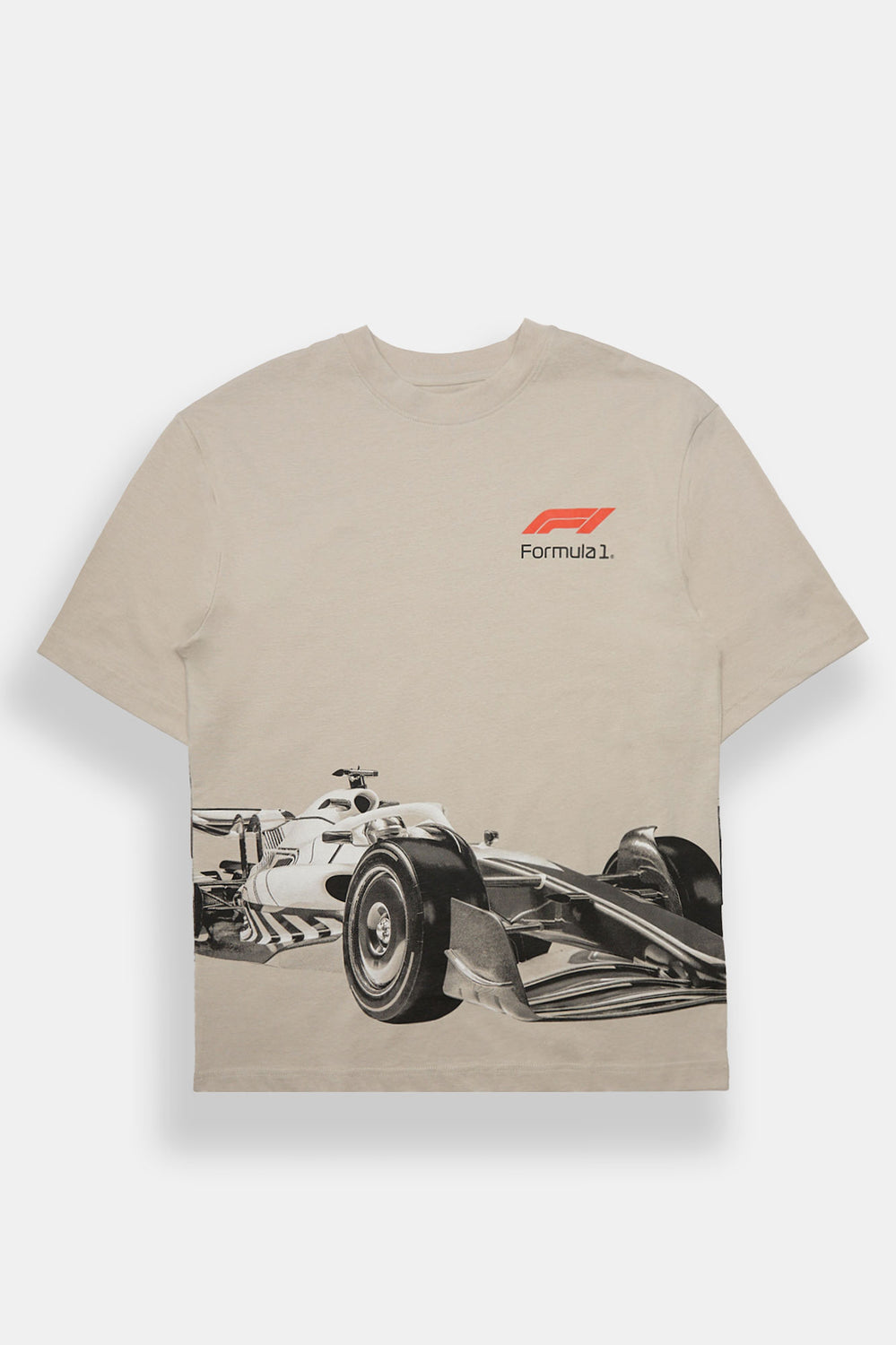 Formula 1 Panel Print Oversized Tee Formula 1 Panel Print Oversized Tee