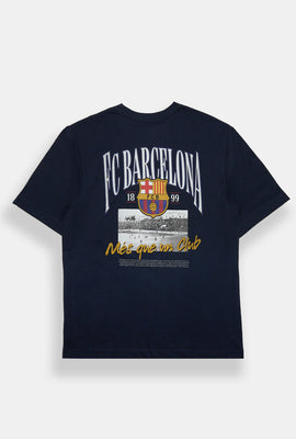 T-shirt surdimensionné imprimé FC Barcelona