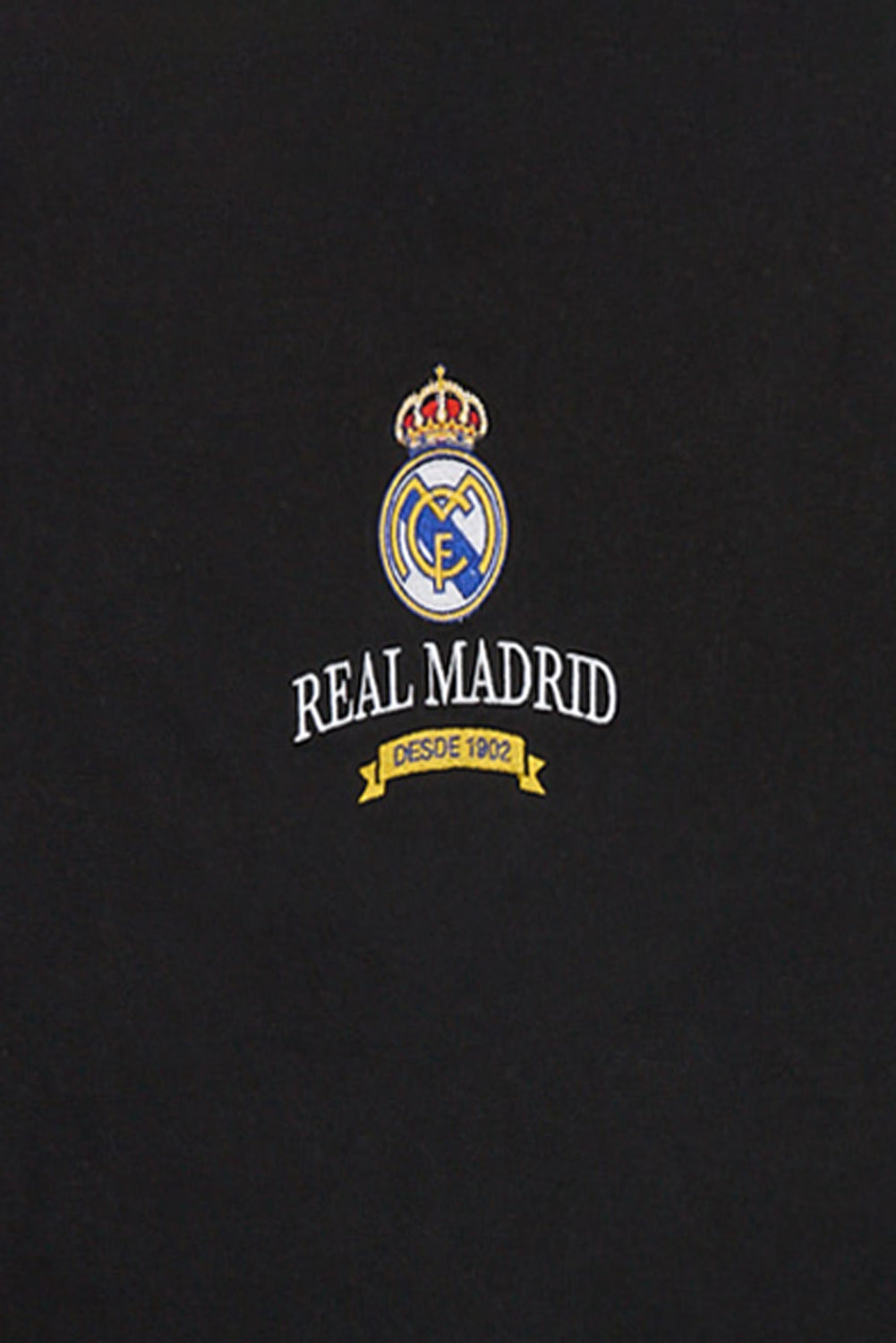 T-shirt surdimensionné brodé Real Madrid T-shirt surdimensionné brodé Real Madrid