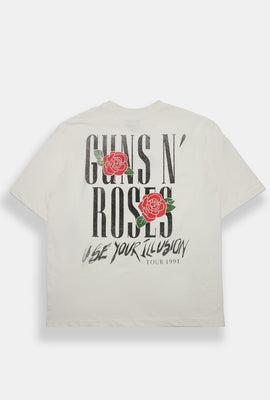Guns N' Roses Use Your Illusion Tour 1991 Oversized Tee