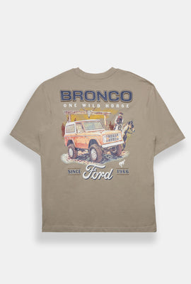 Ford Bronco One Wild Horse Oversized Graphic Tee