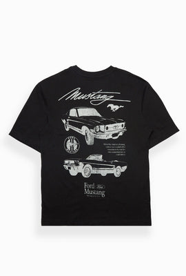 T-shirt surdimensionné imprimé Ford Mustang